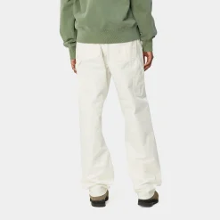 Hosen>Carhartt WIP W' Pierce Pant Straight Off-White