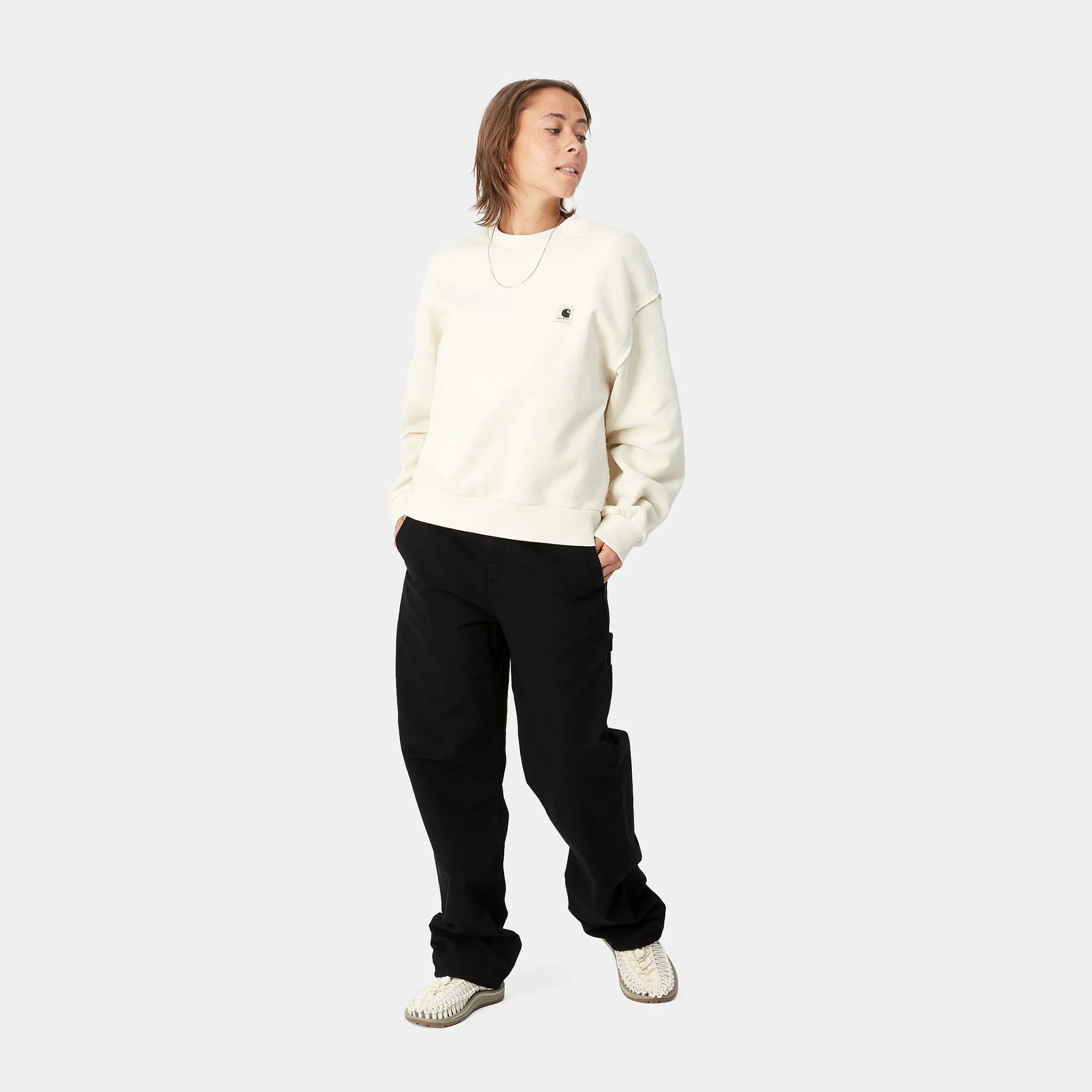 Hosen>Carhartt WIP W' Pierce Pant Straight Black