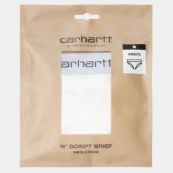 Unterwäsche>Carhartt WIP W' Script Brief White