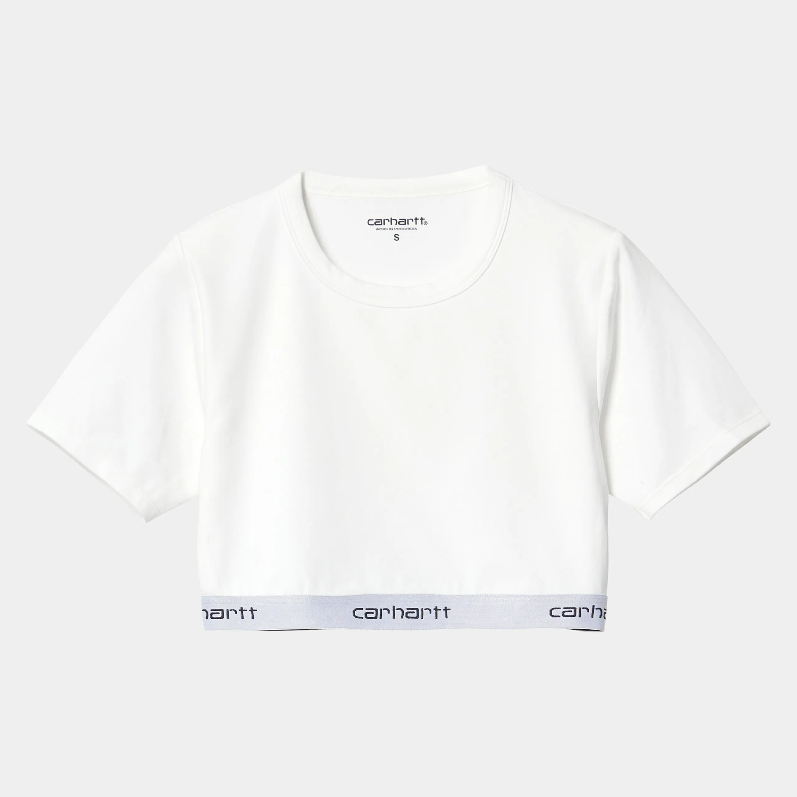 Unterwäsche>Carhartt WIP W' Script Crop Top White