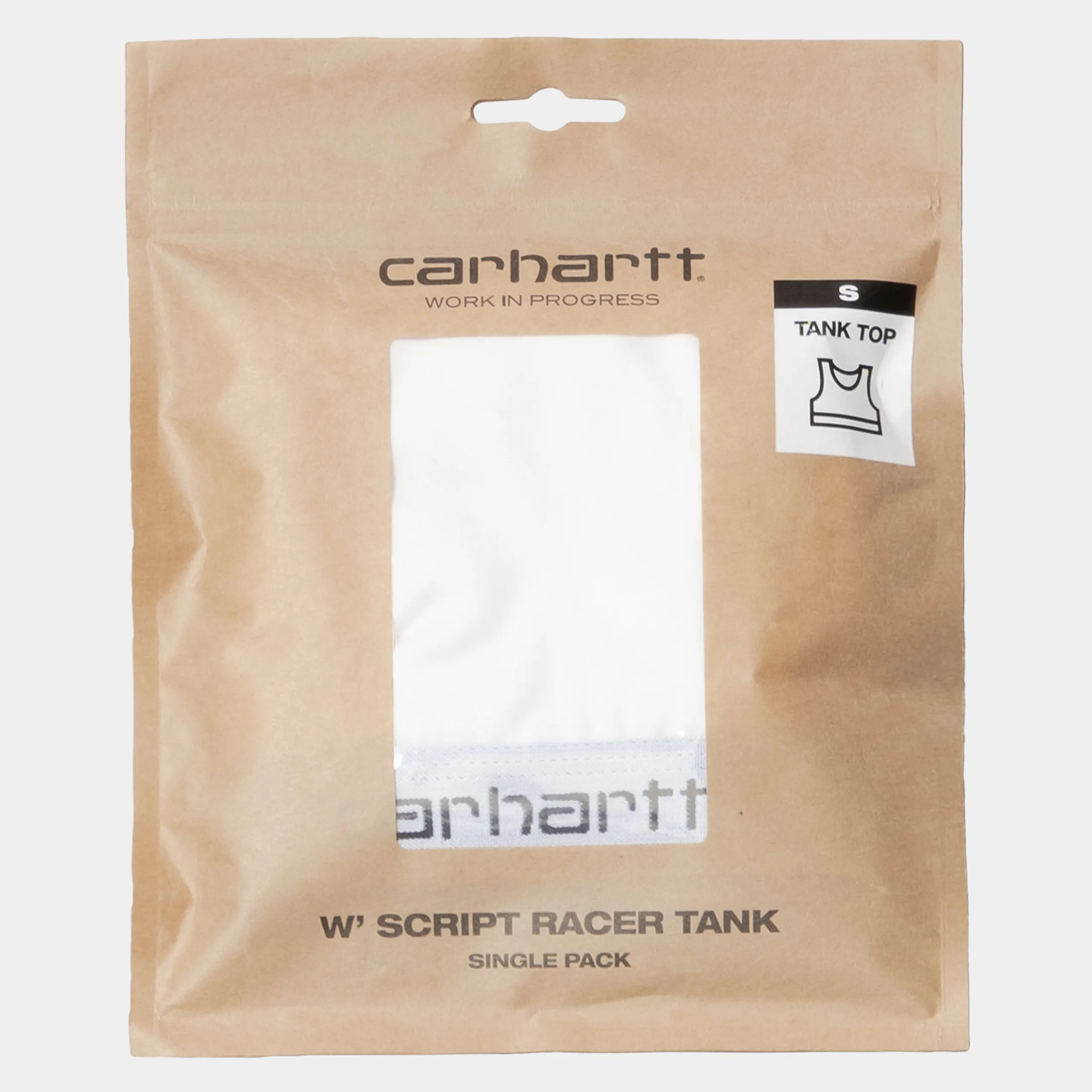 Unterwäsche>Carhartt WIP W' Script Racer Tank White
