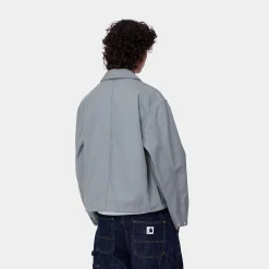 Jacken|Hemden>Carhartt WIP W' Simple Shirt Jac Dove Grey