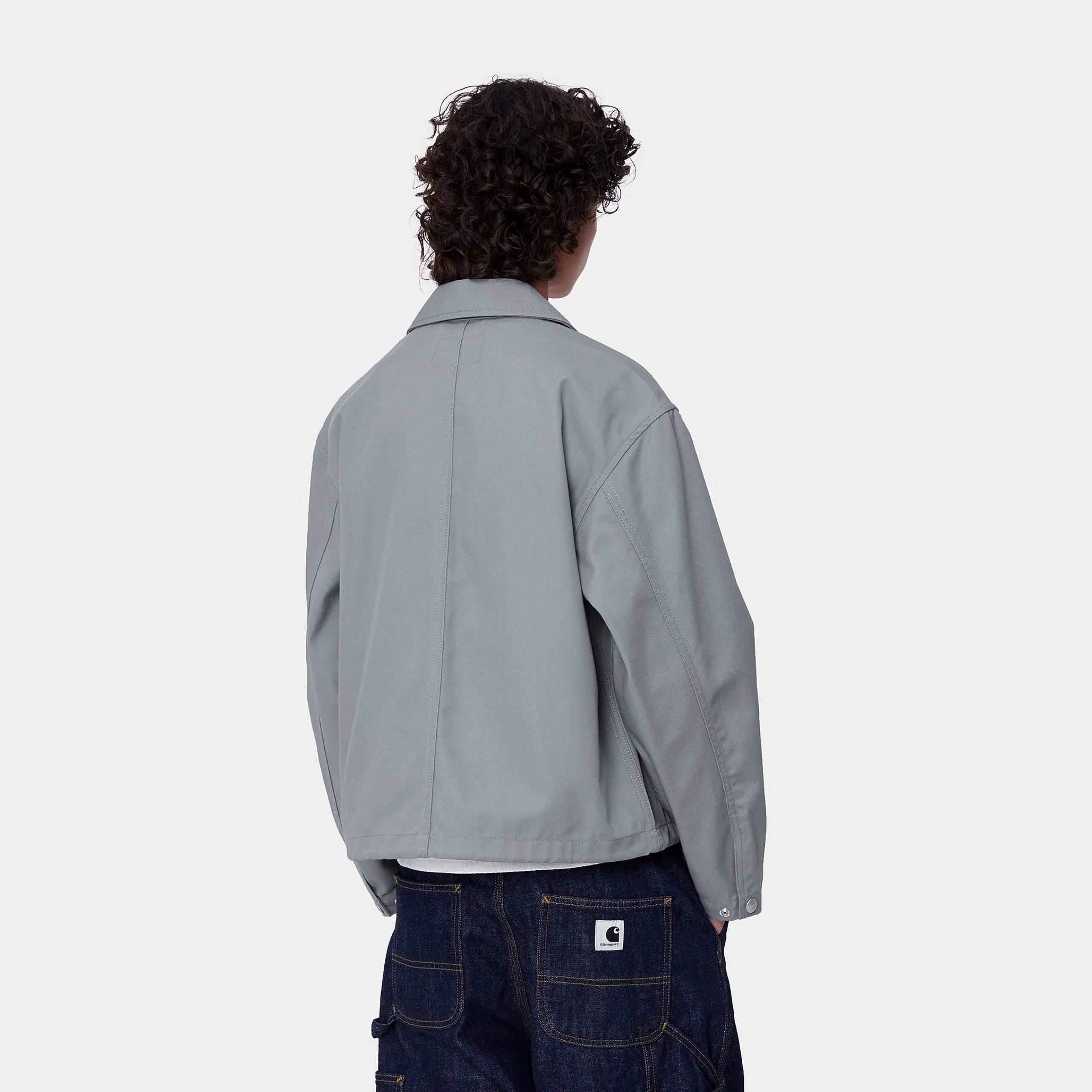 Jacken|Hemden>Carhartt WIP W' Simple Shirt Jac Dove Grey