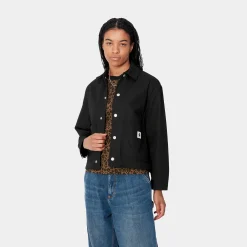 Jacken|Hemden>Carhartt WIP W' Simple Shirt Jac Black