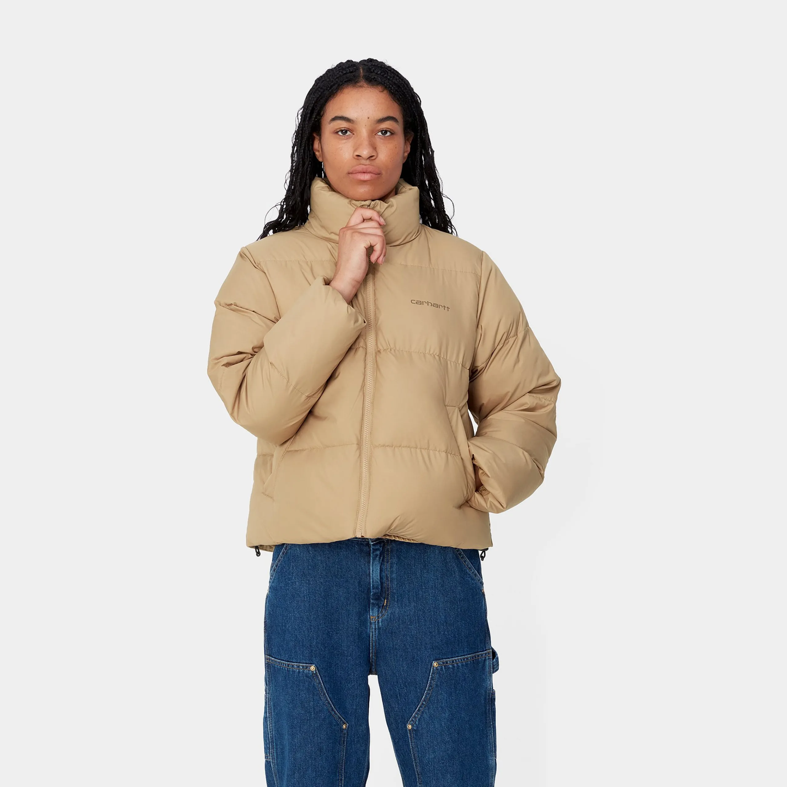 Jacken>Carhartt WIP W' Springfield Jacket Peanut / Chocolate