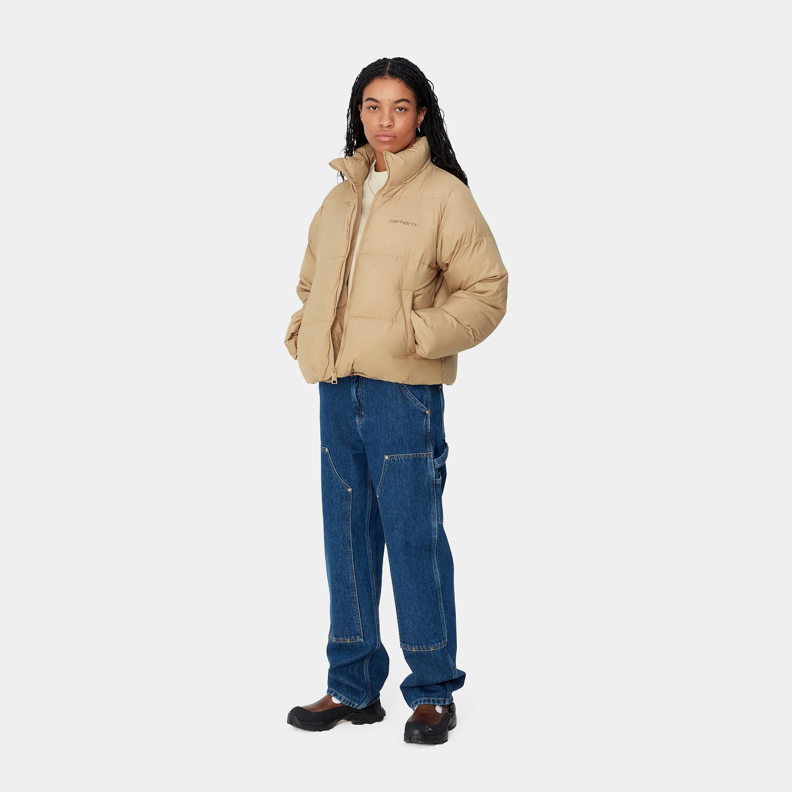 Jacken>Carhartt WIP W' Springfield Jacket Peanut / Chocolate