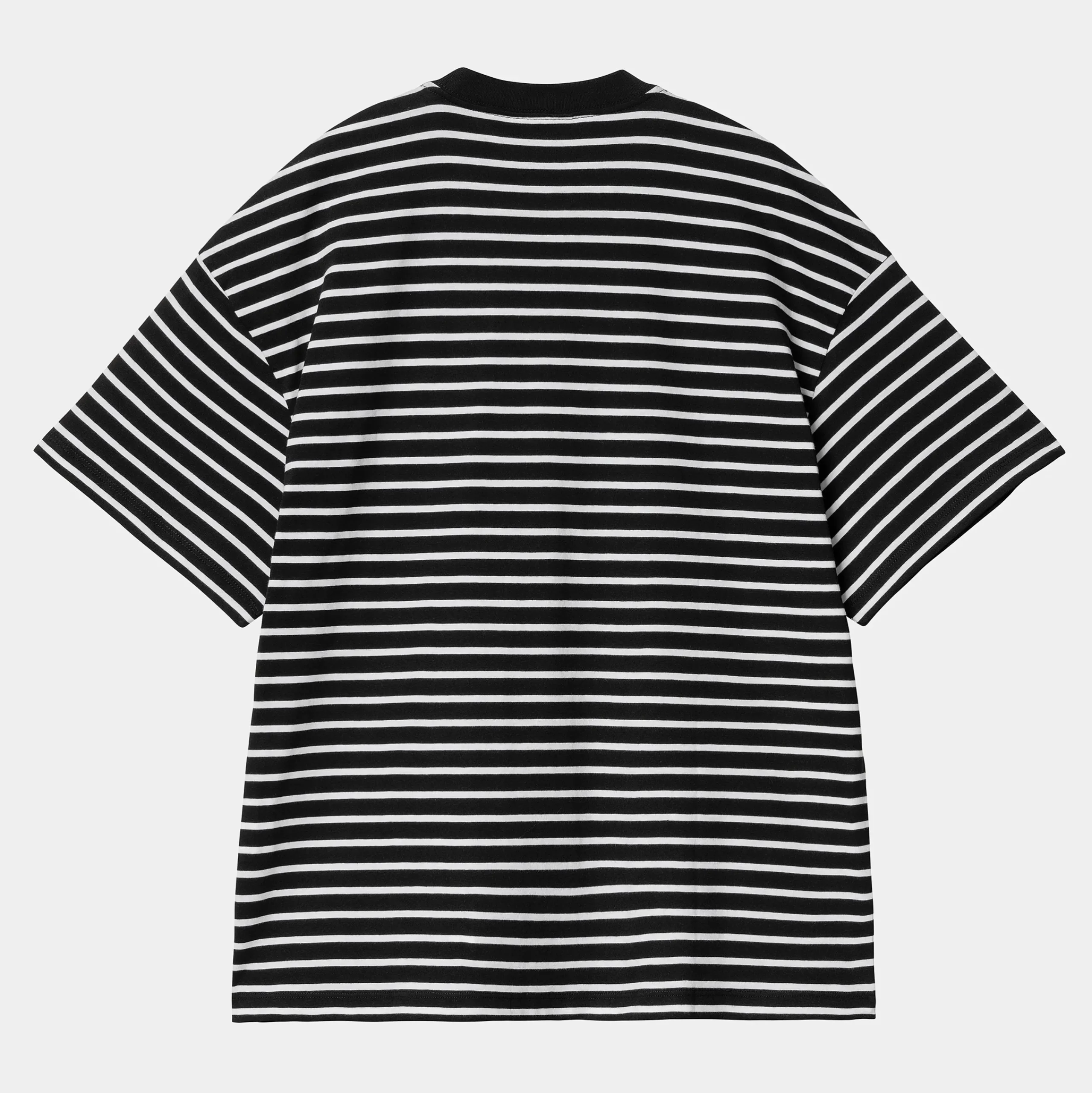 T-Shirts>Carhartt WIP W' S/S Bryna T-Shirt Bryna Stripe, Black / White