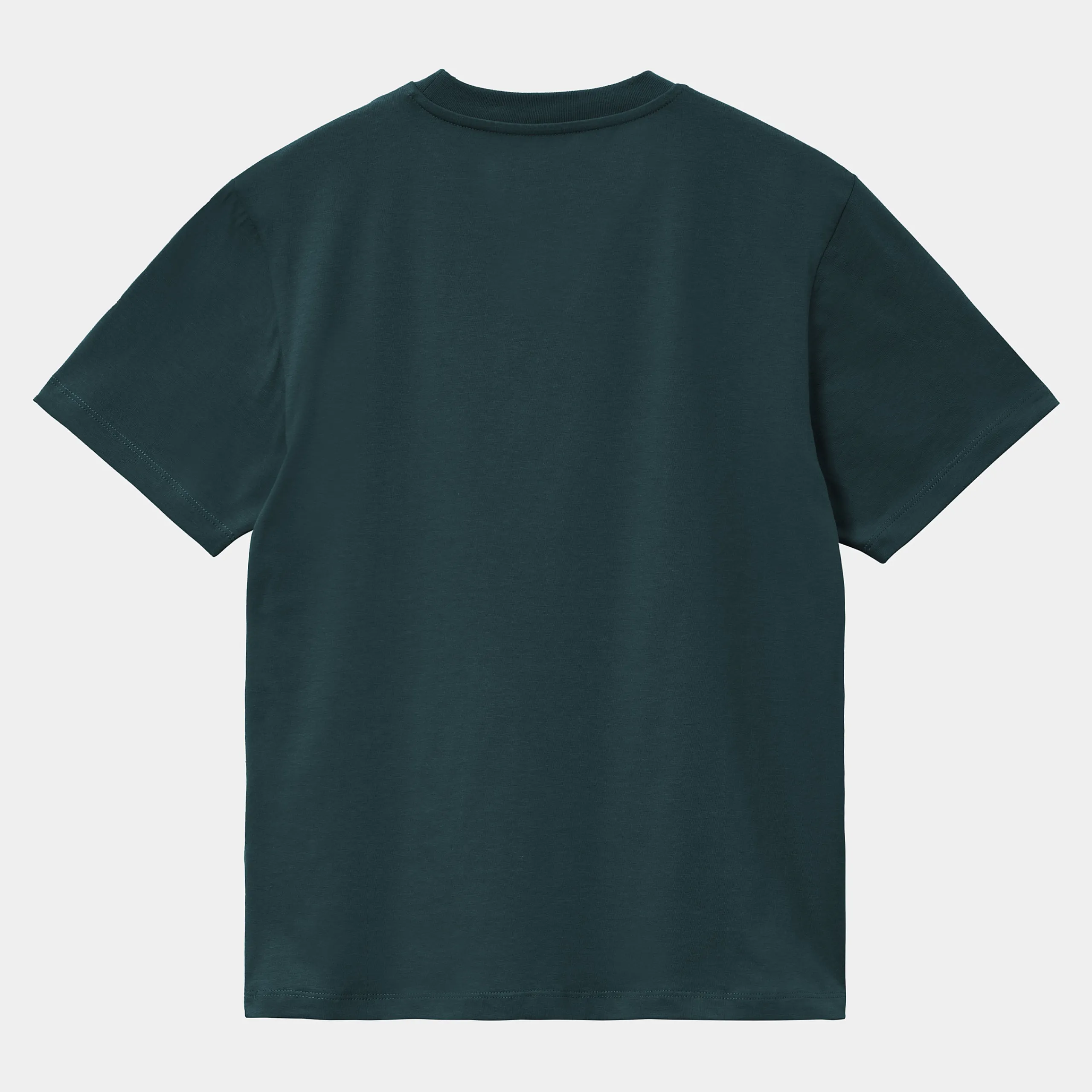 T-Shirts>Carhartt WIP W' S/S Chase T-Shirt Duck Blue / Gold
