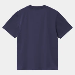 T-Shirts>Carhartt WIP W' S/S Chase T-Shirt Aura / Gold