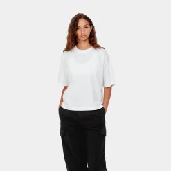 T-Shirts>Carhartt WIP W' S/S Chester T-Shirt White