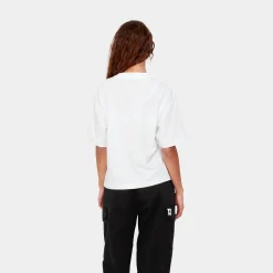 T-Shirts>Carhartt WIP W' S/S Chester T-Shirt White