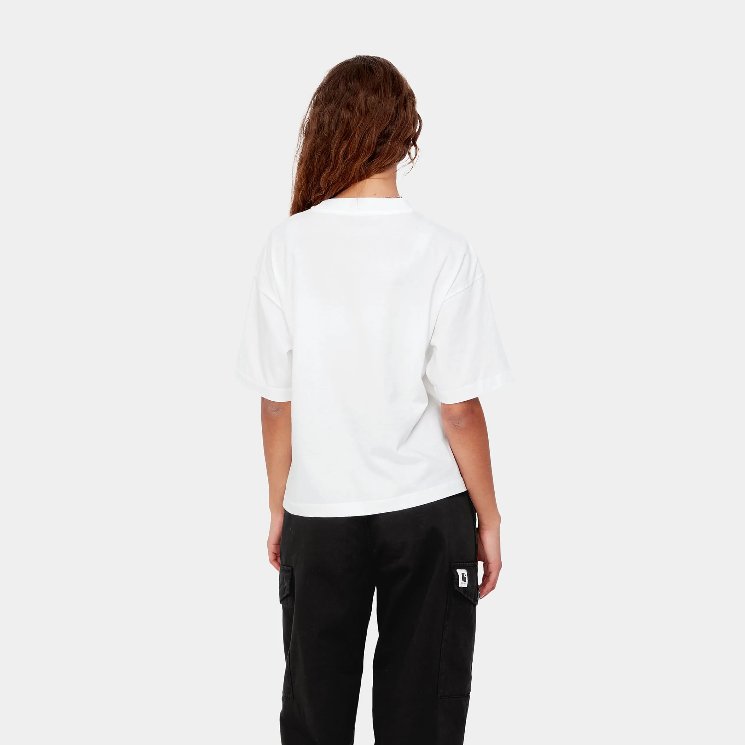 T-Shirts>Carhartt WIP W' S/S Chester T-Shirt White