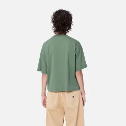 T-Shirts>Carhartt WIP W' S/S Chester T-Shirt Duck Green