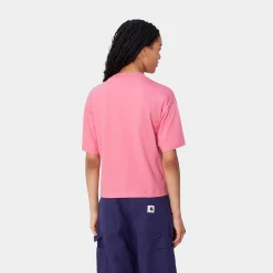T-Shirts>Carhartt WIP W' S/S Chester T-Shirt Charm Pink