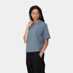 T-Shirts>Carhartt WIP W' S/S Chester T-Shirt Positano