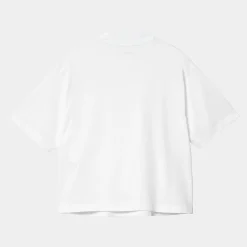 T-Shirts>Carhartt WIP W' S/S Colburn T-Shirt White