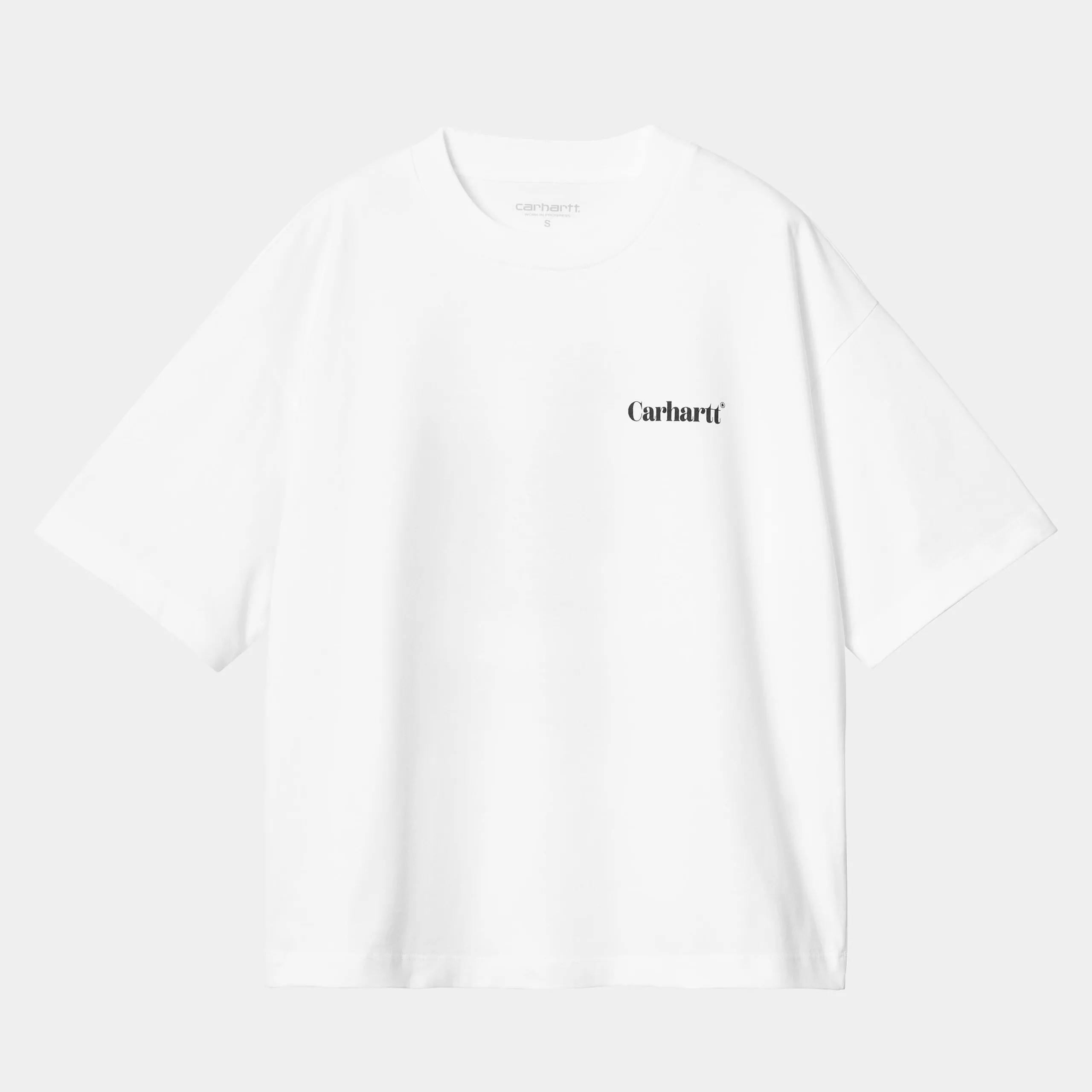 T-Shirts>Carhartt WIP W' S/S Fold Leo T-Shirt White