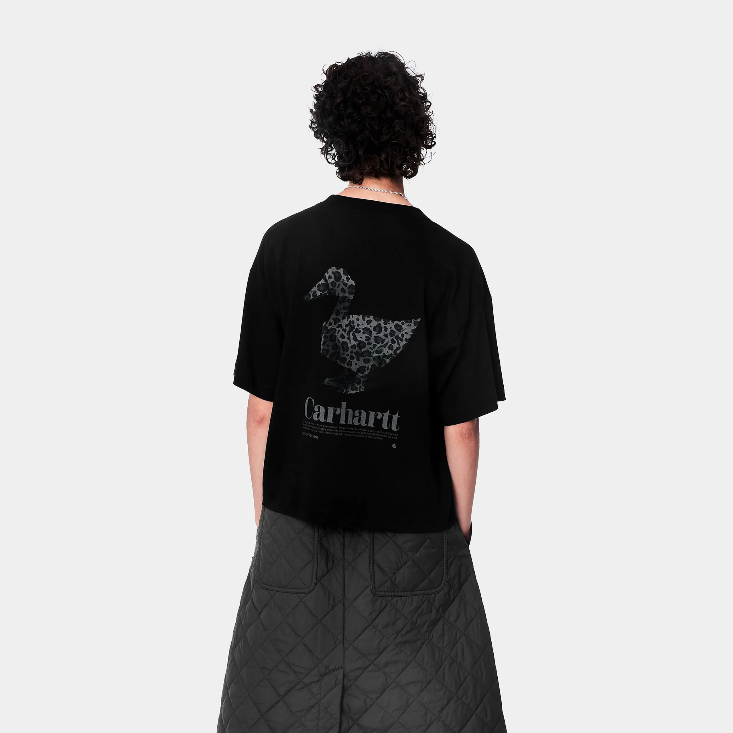 T-Shirts>Carhartt WIP W' S/S Fold Leo T-Shirt Black