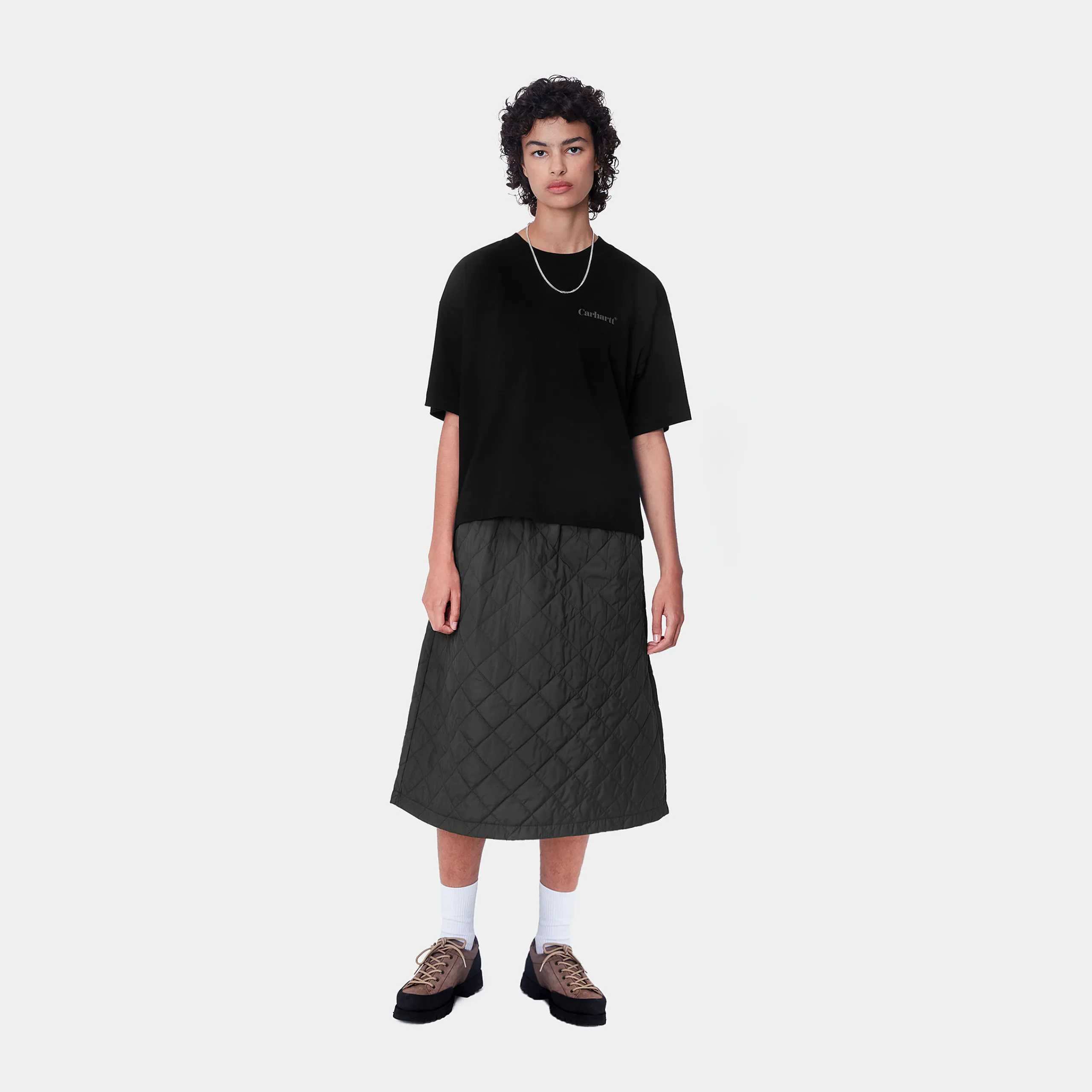 T-Shirts>Carhartt WIP W' S/S Fold Leo T-Shirt Black