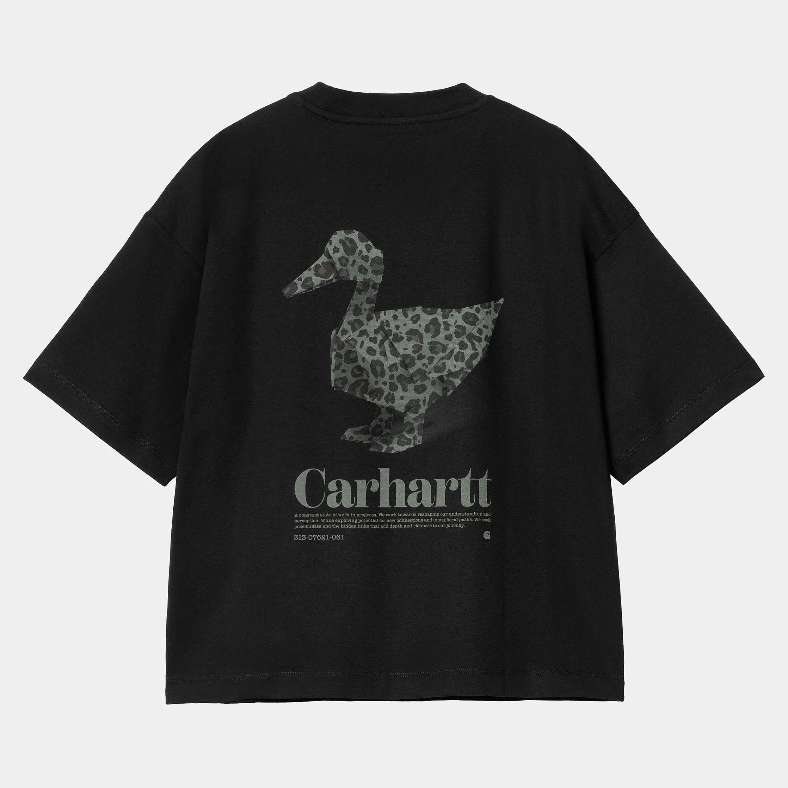 T-Shirts>Carhartt WIP W' S/S Fold Leo T-Shirt Black