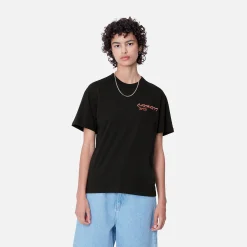 T-Shirts>Carhartt WIP W' S/S Gelato T-Shirt Black