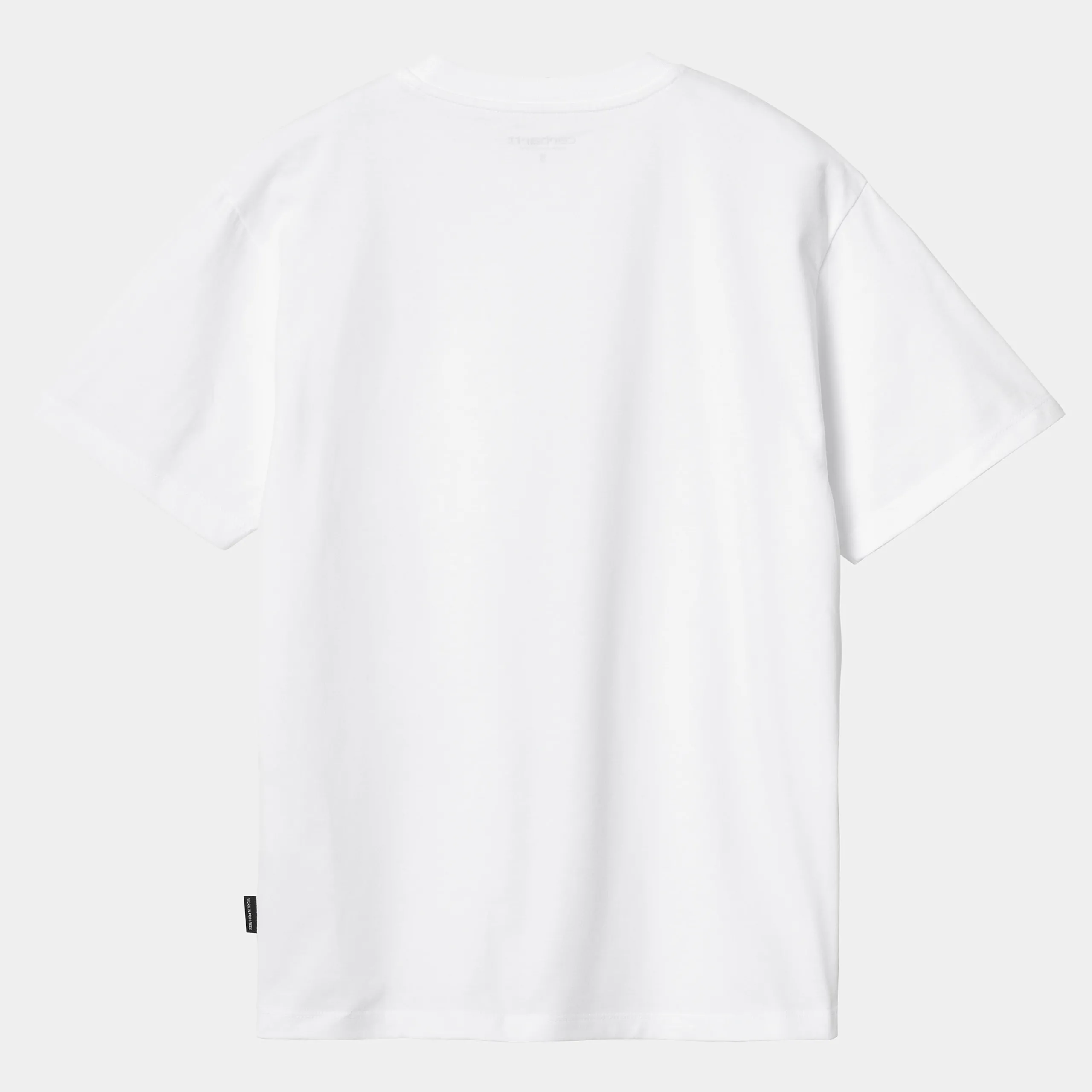 T-Shirts>Carhartt WIP W' S/S Heart Train Pocket T-S White