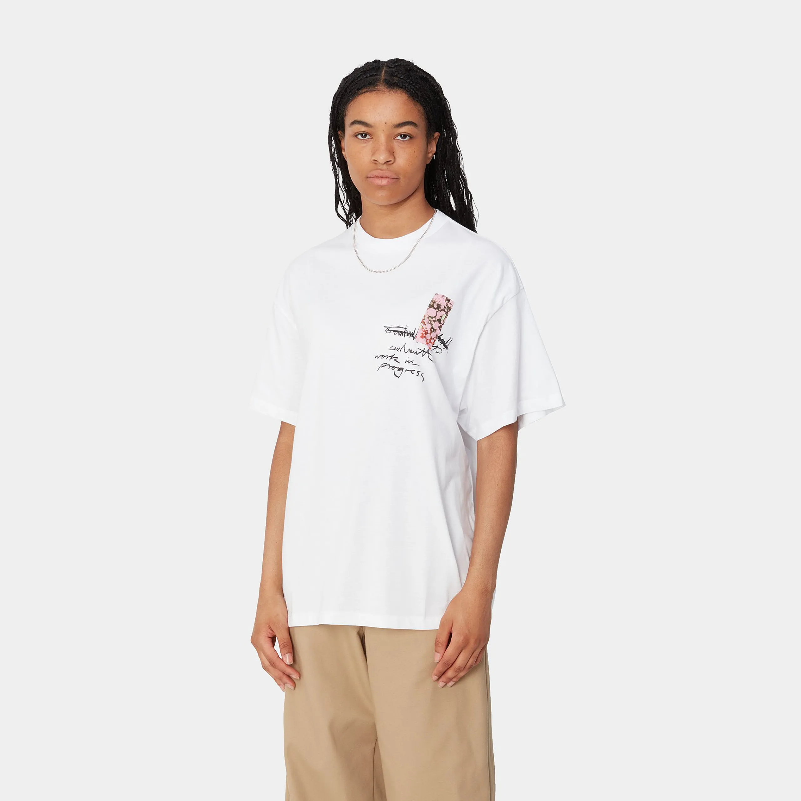 T-Shirts>Carhartt WIP W' S/S Immerse T-Shirt White