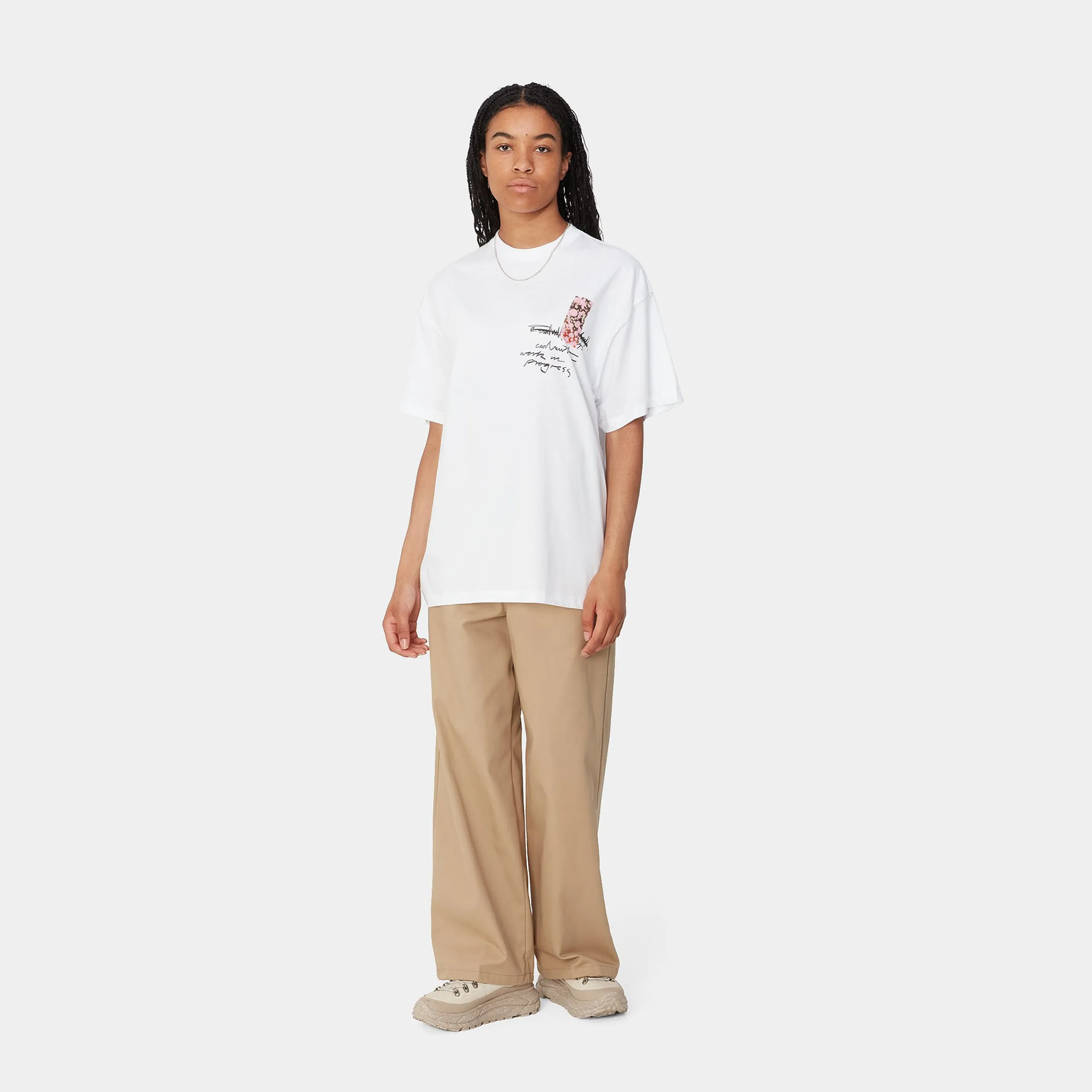 T-Shirts>Carhartt WIP W' S/S Immerse T-Shirt White