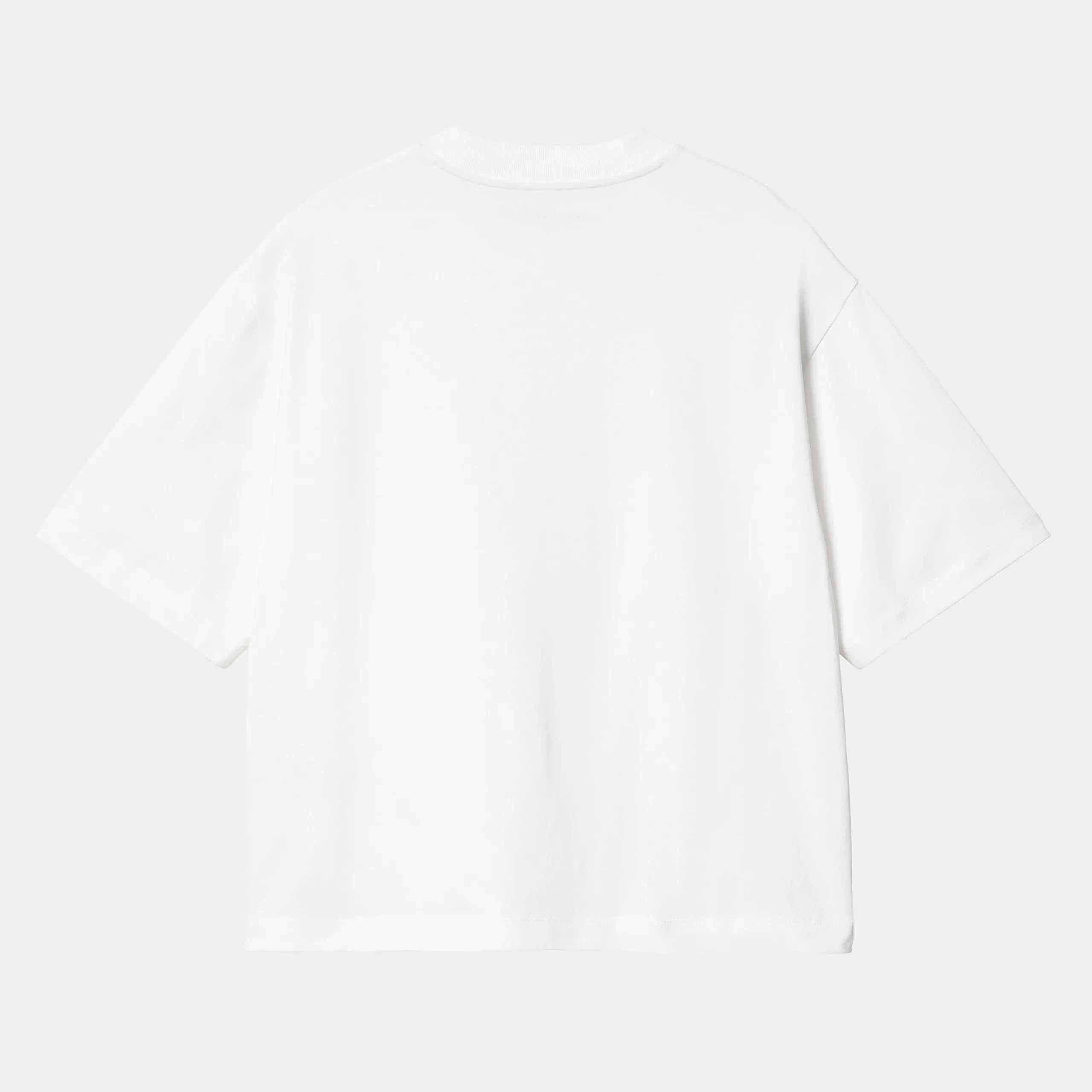 T-Shirts>Carhartt WIP W' S/S Kainosho T-Shirt White / Charm Pink