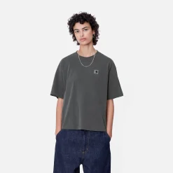 T-Shirts>Carhartt WIP W' S/S Nelson T-Shirt Graphite