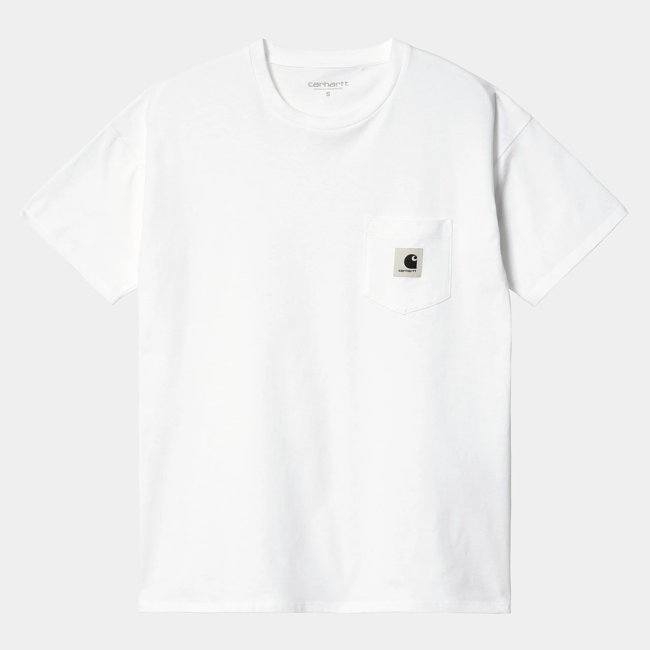 T-Shirts>Carhartt WIP W' S/S Pocket T-Shirt White