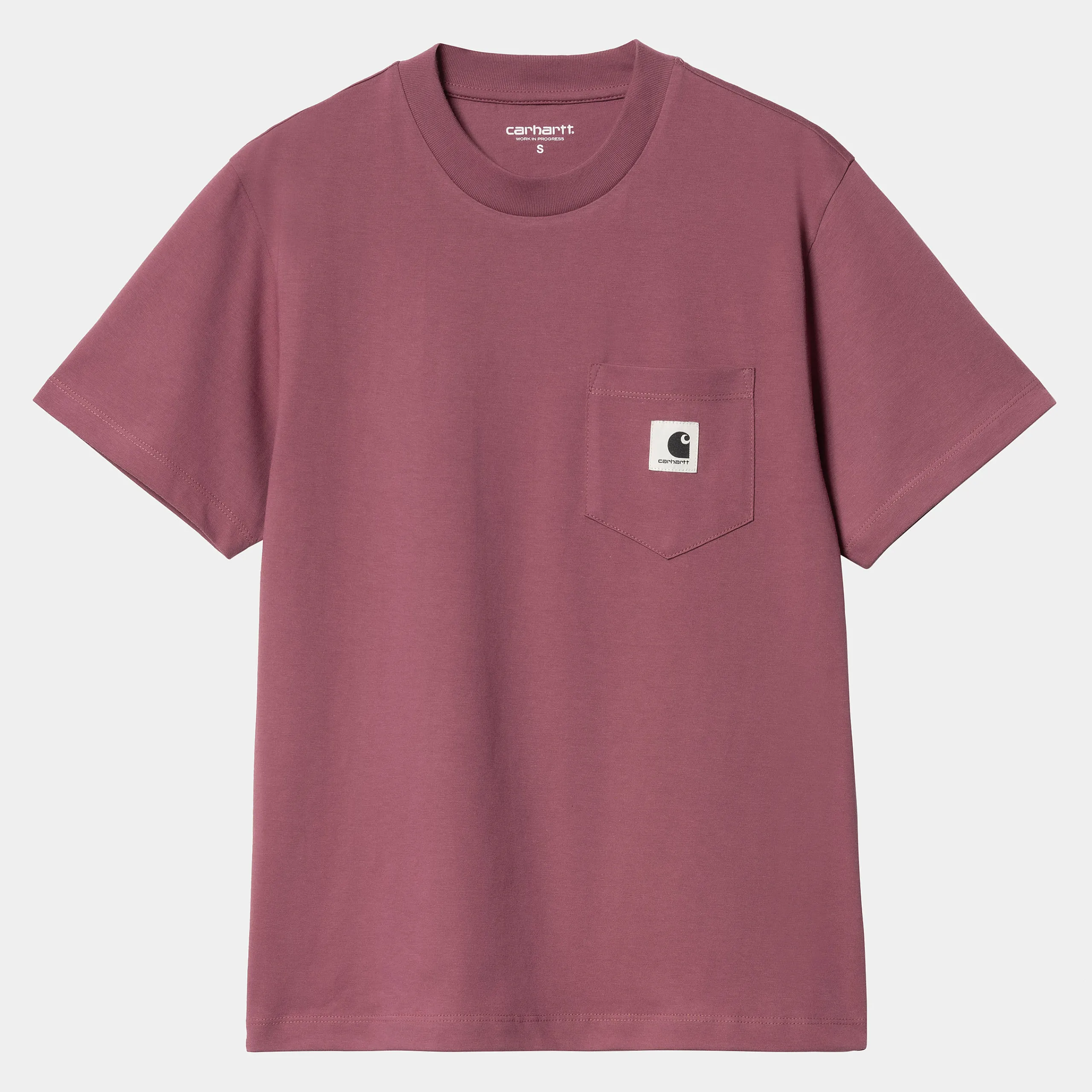 T-Shirts>Carhartt WIP W' S/S Pocket T-Shirt Dusty Fuchsia