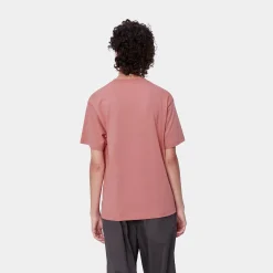 T-Shirts>Carhartt WIP W' S/S Pocket T-Shirt Dusty Rose