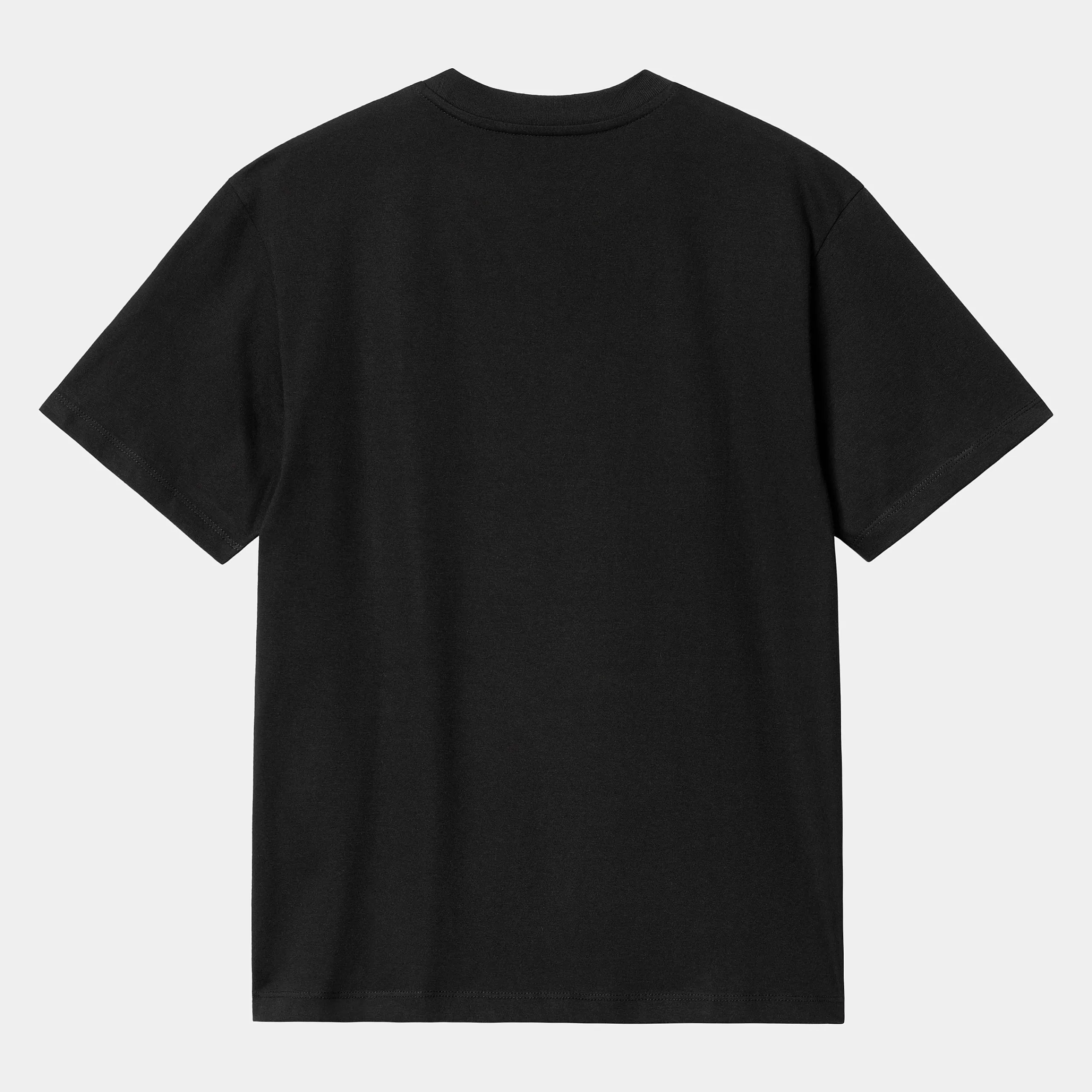 T-Shirts>Carhartt WIP W' S/S Script Embroidery T-Shirt Black / White