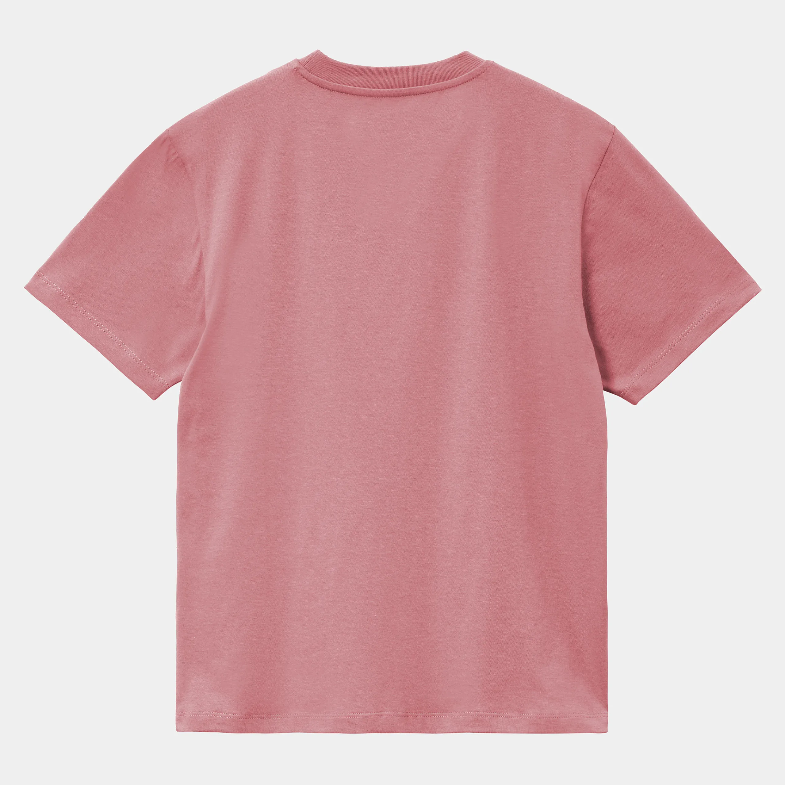 T-Shirts>Carhartt WIP W' S/S Script Embroidery T-Shirt Dusty Rose / Moonbeam