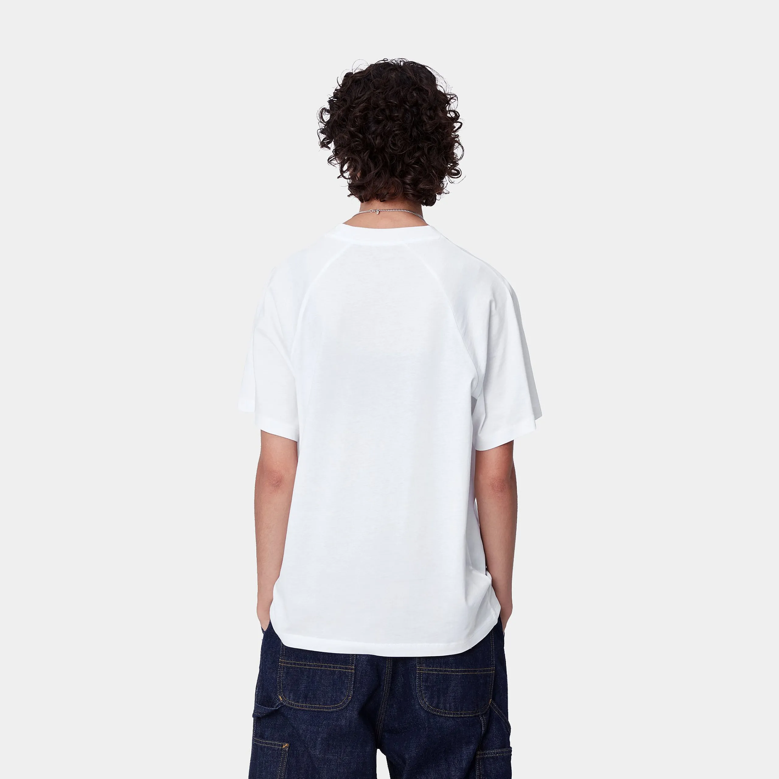 T-Shirts>Carhartt WIP W' S/S Signature T-Shirt White / Black