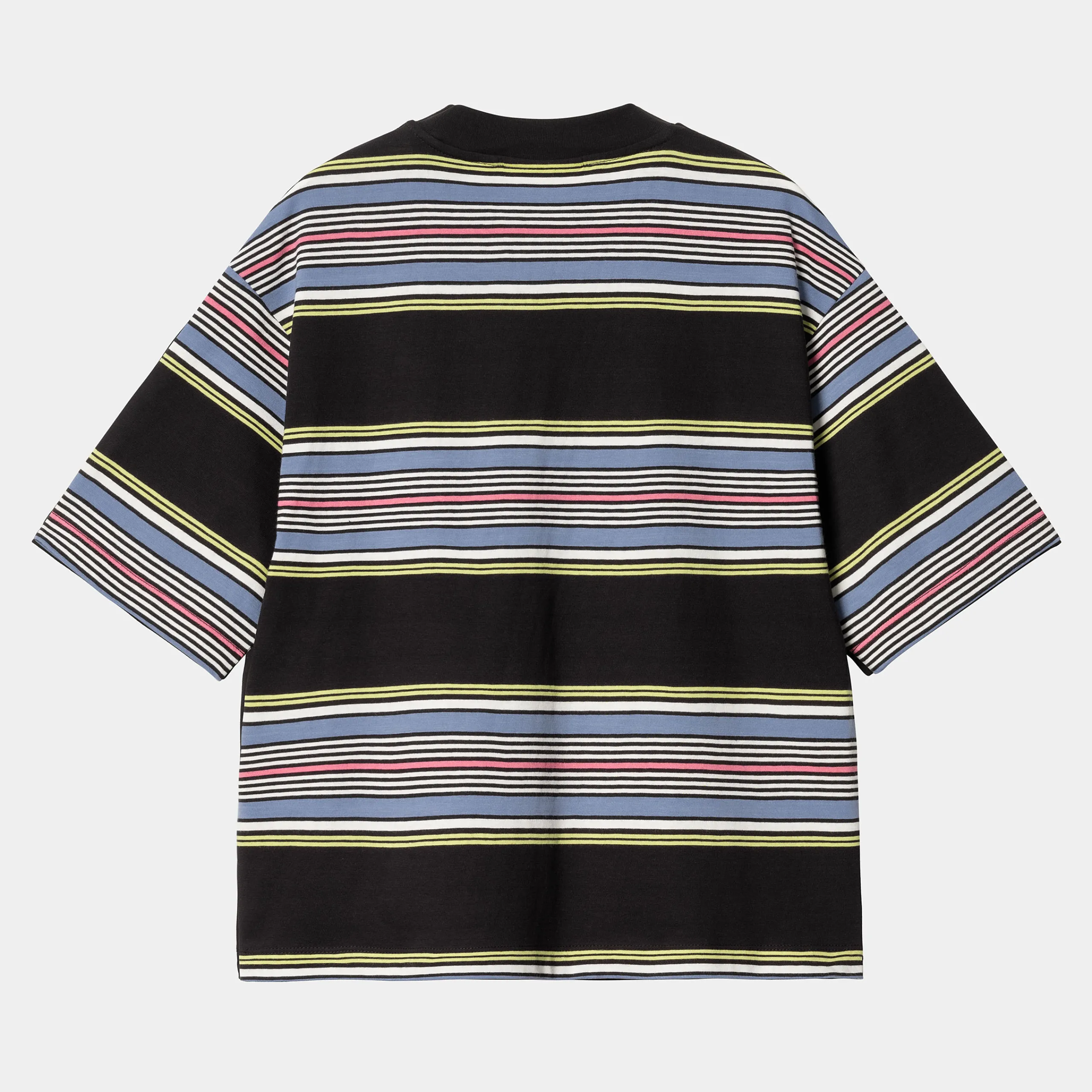 T-Shirts>Carhartt WIP W' S/S Snyder T-Shirt Snyder Stripe, Black