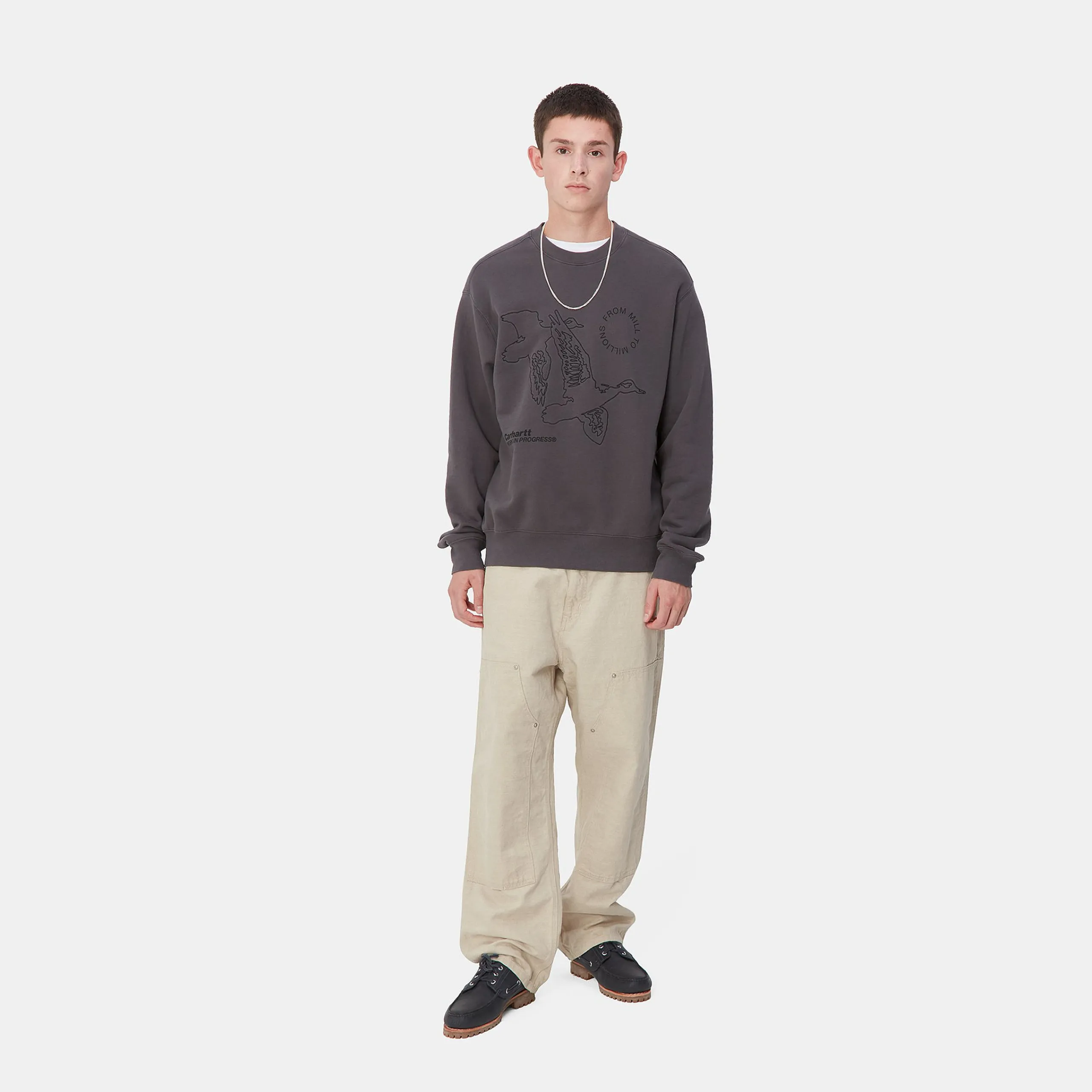 Hosen>Carhartt WIP Walter Double Knee Pant Natural