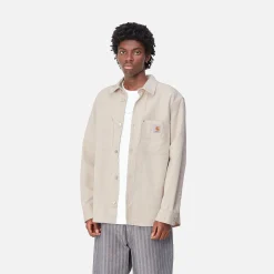 Jacken & Mäntel|Hemden>Carhartt WIP Walter Shirt Jac Natural