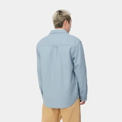 Jacken & Mäntel|Hemden>Carhartt WIP Walter Shirt Jac Misty Sky