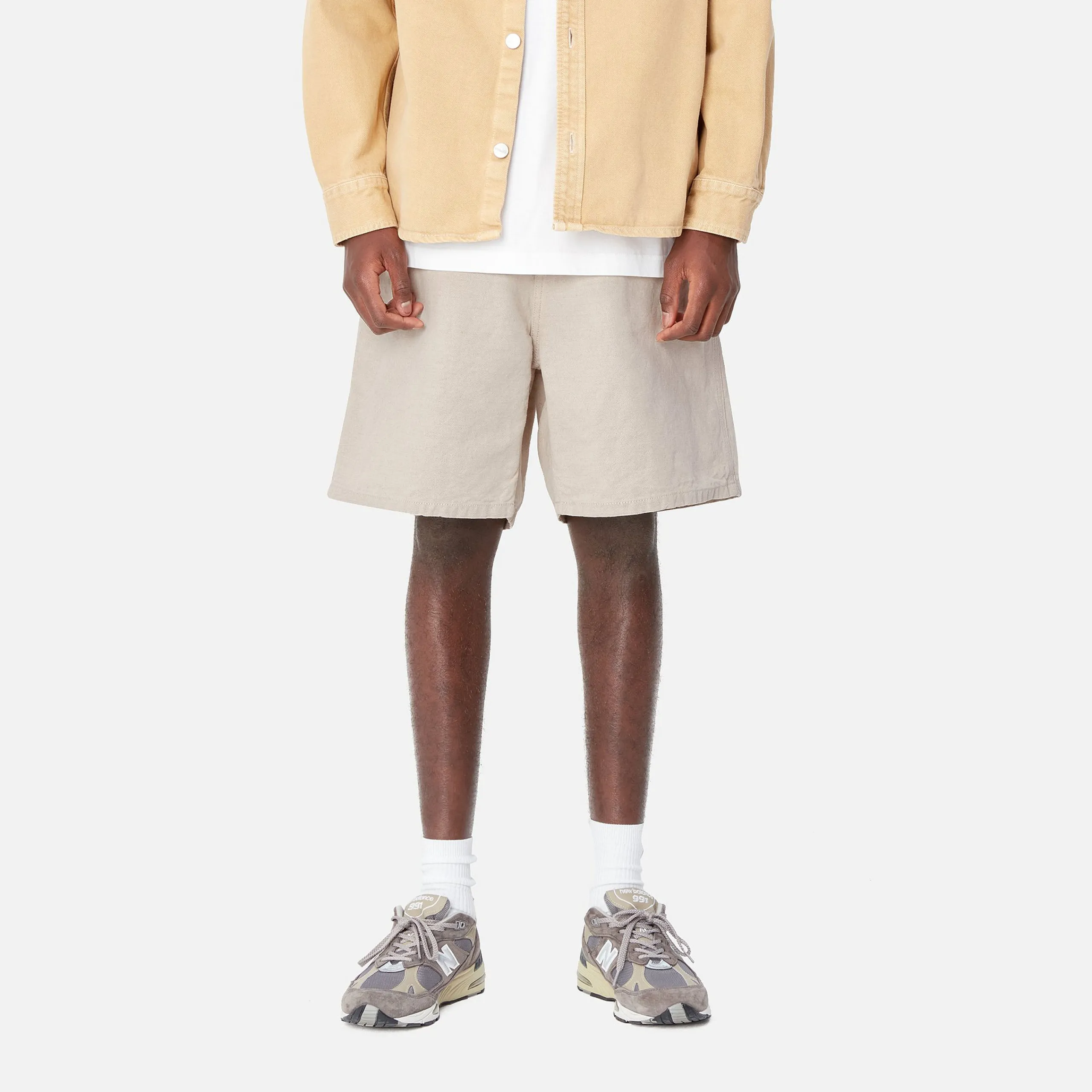 Shorts & Badehosen>Carhartt WIP Walter Single Knee Short Natural