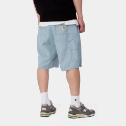 Shorts & Badehosen>Carhartt WIP Walter Single Knee Short Misty Sky