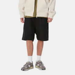 Shorts & Badehosen>Carhartt WIP Walter Single Knee Short Black