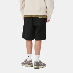 Shorts & Badehosen>Carhartt WIP Walter Single Knee Short Black