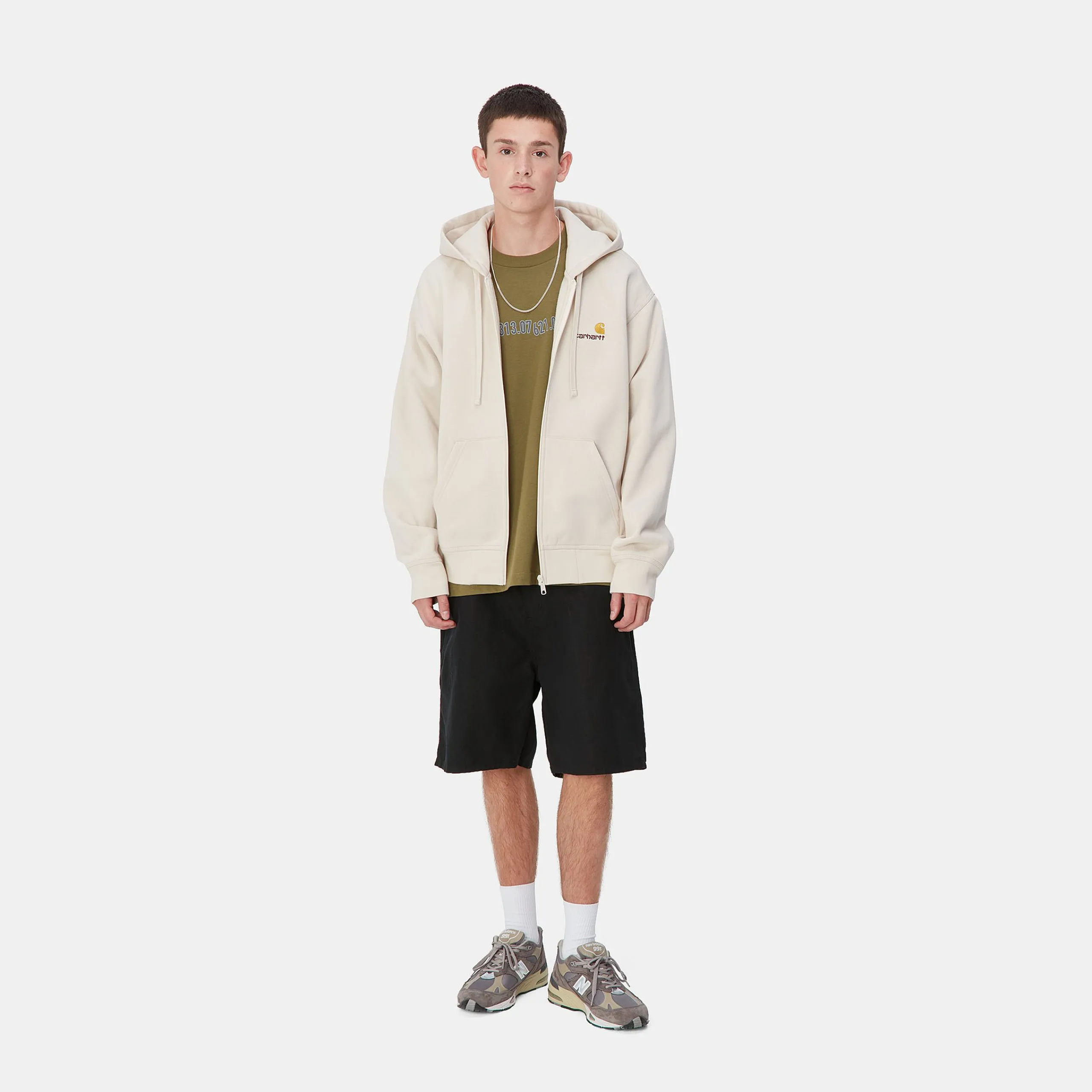 Shorts & Badehosen>Carhartt WIP Walter Single Knee Short Black