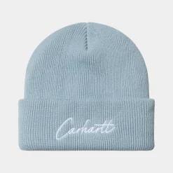 Accessoires|Accessoires>Carhartt WIP Watcher Beanie Misty Sky / White