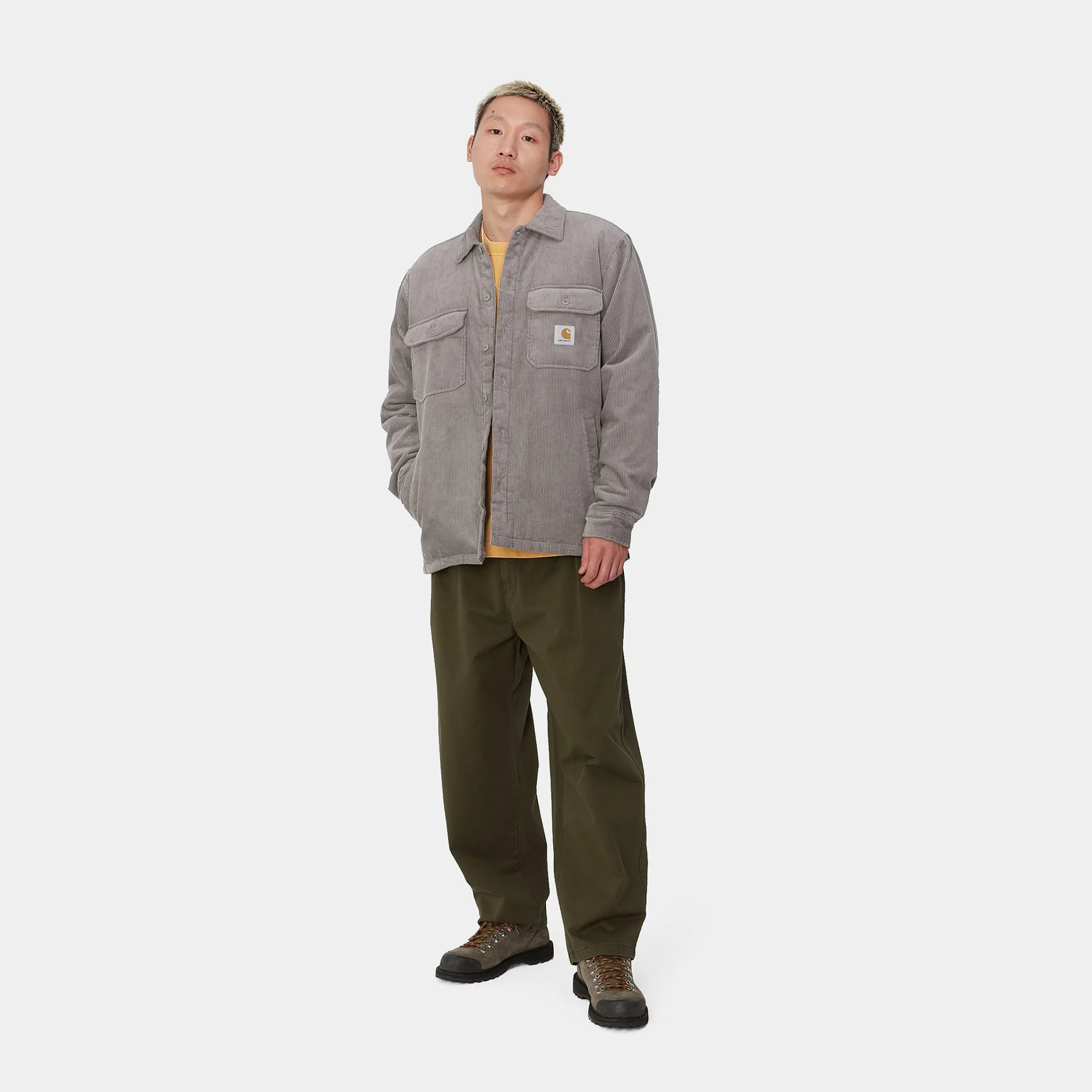 Jacken & Mäntel|Hemden>Carhartt WIP Whitsome Shirt Jac Misty Grey