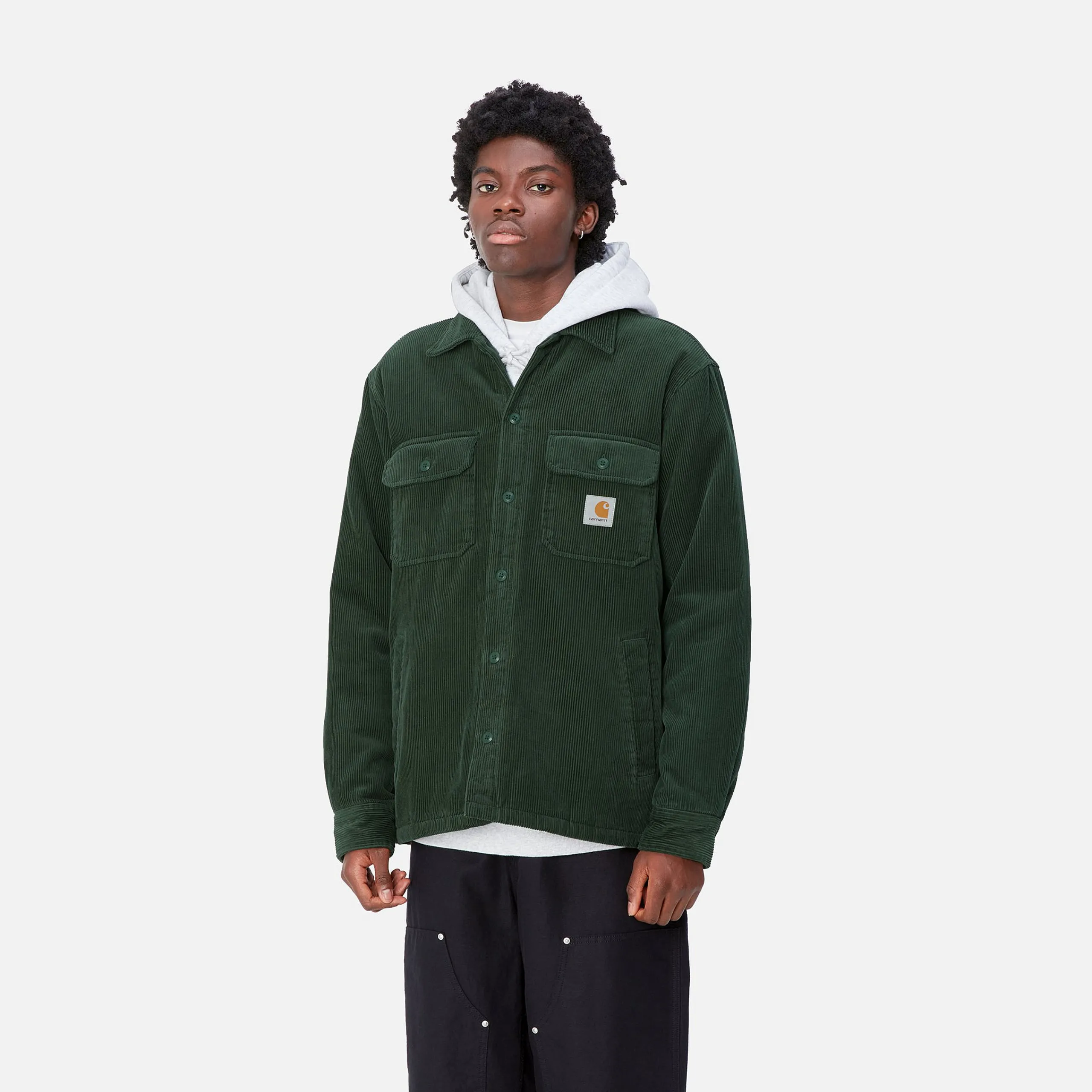 Jacken & Mäntel|Hemden>Carhartt WIP Whitsome Shirt Jac Sycamore Tree