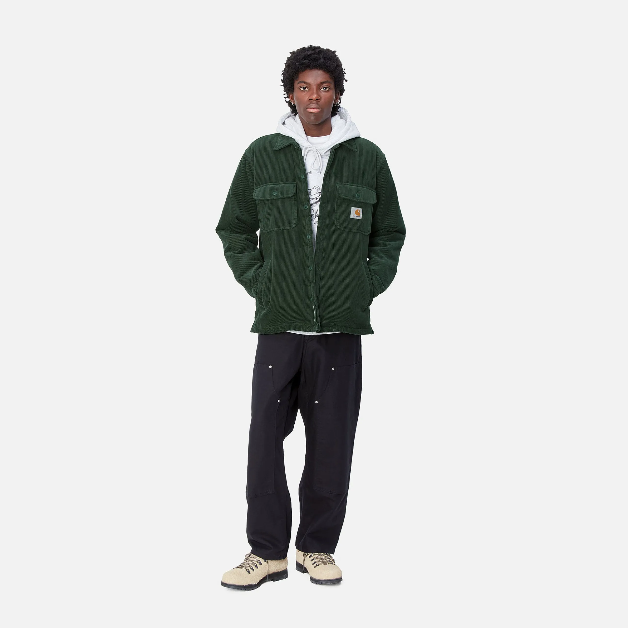 Jacken & Mäntel|Hemden>Carhartt WIP Whitsome Shirt Jac Sycamore Tree