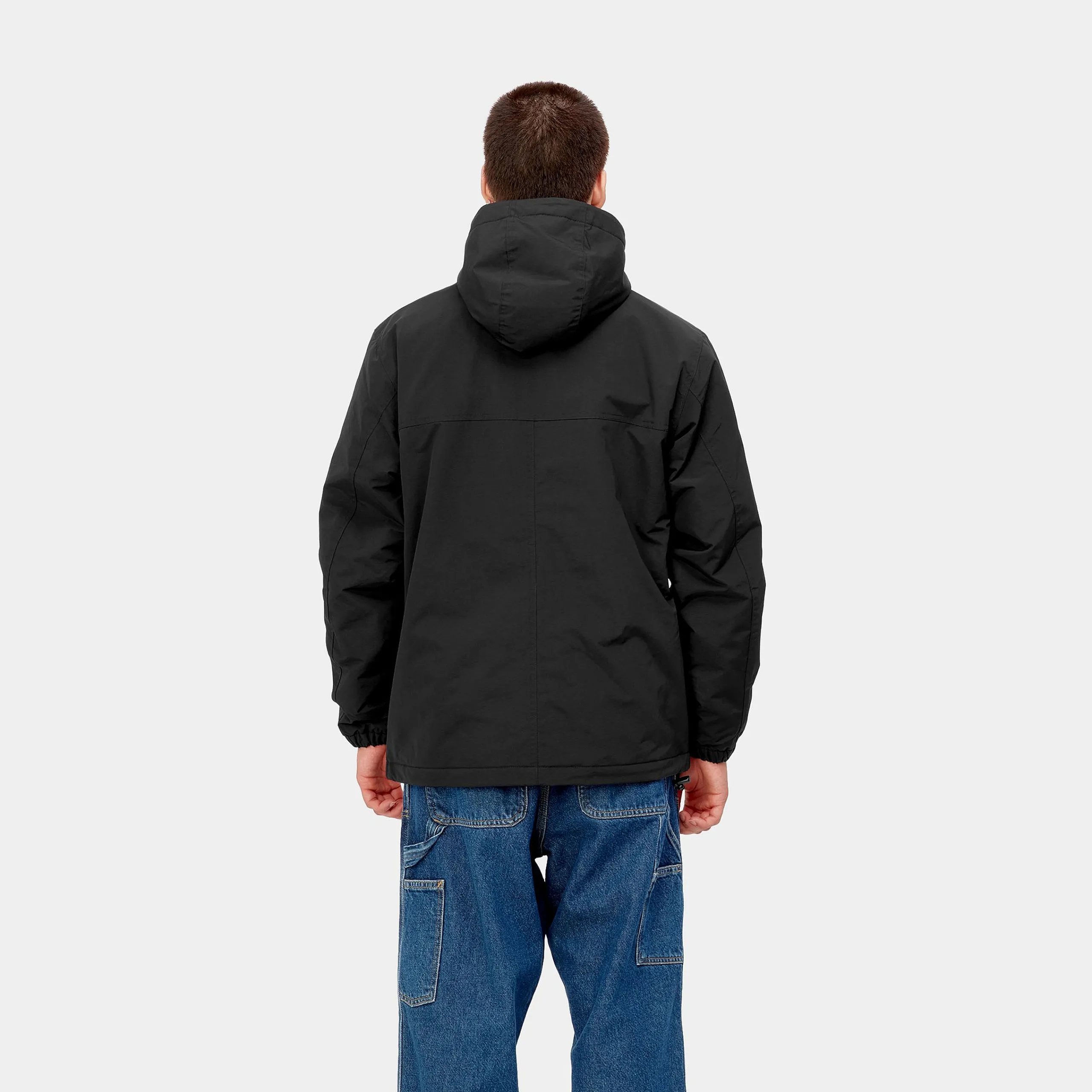 Jacken & Mäntel>Carhartt WIP Windbreaker Pullover (Winter) Black / White